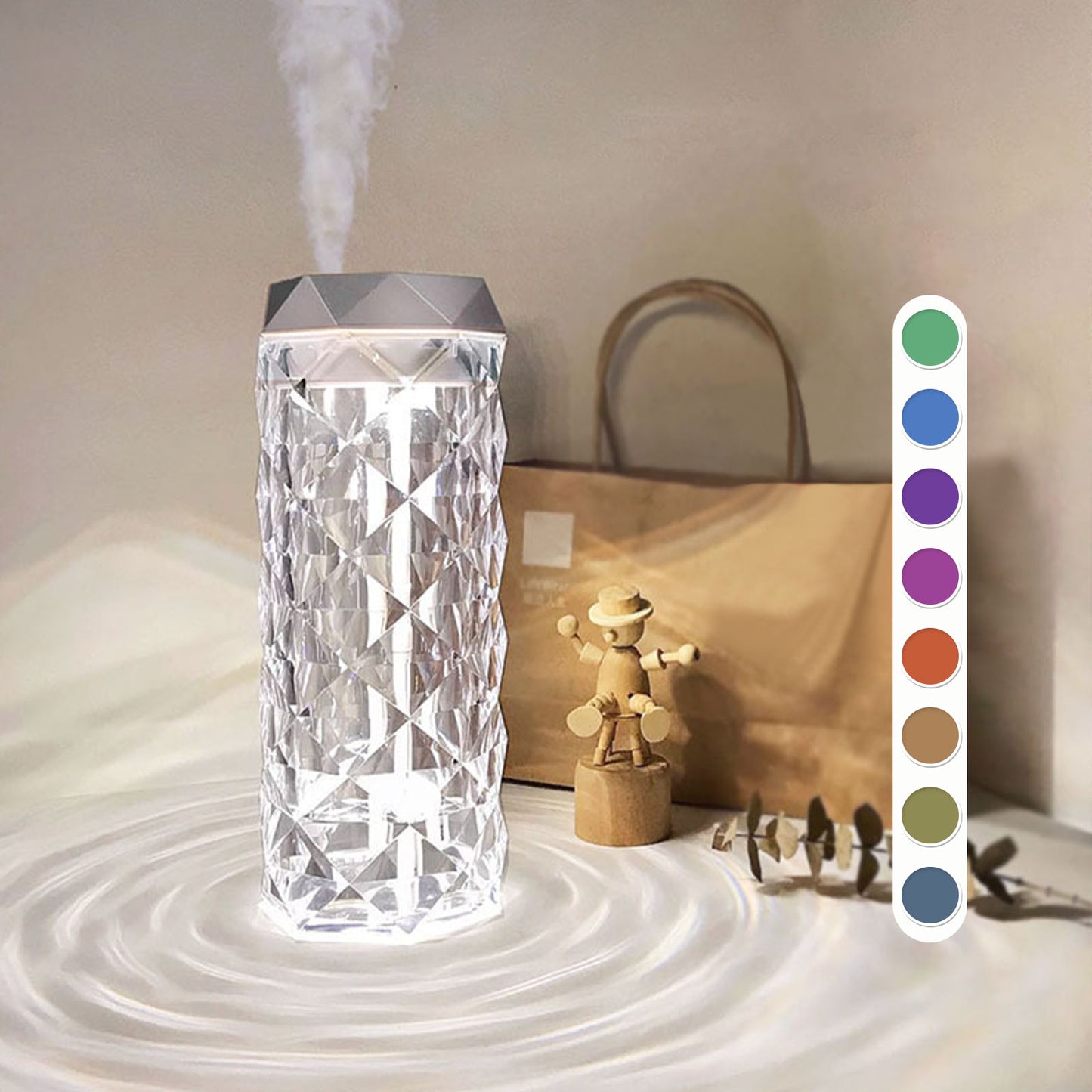 Crystal Lamp Air Humidifier