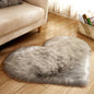 Plush Heart Shaped Carpet