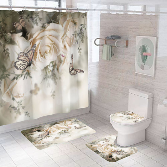 Polyester Bathroom Curtain