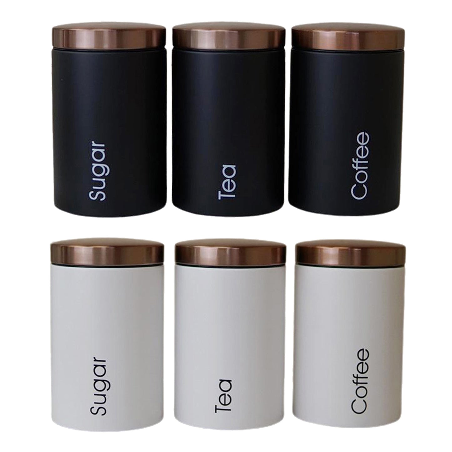 Canister Set for Tea Coffee Sugar