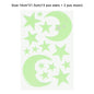 Luminous 3D Stars Dots Wall Sticker