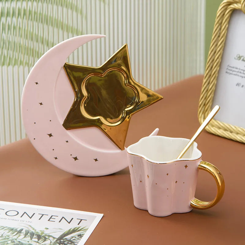 Ceramic Cup And Saucer For Coffee