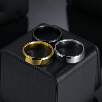 Custom Black Rings