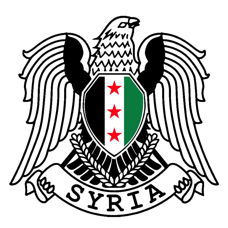 Syria Car Sticker