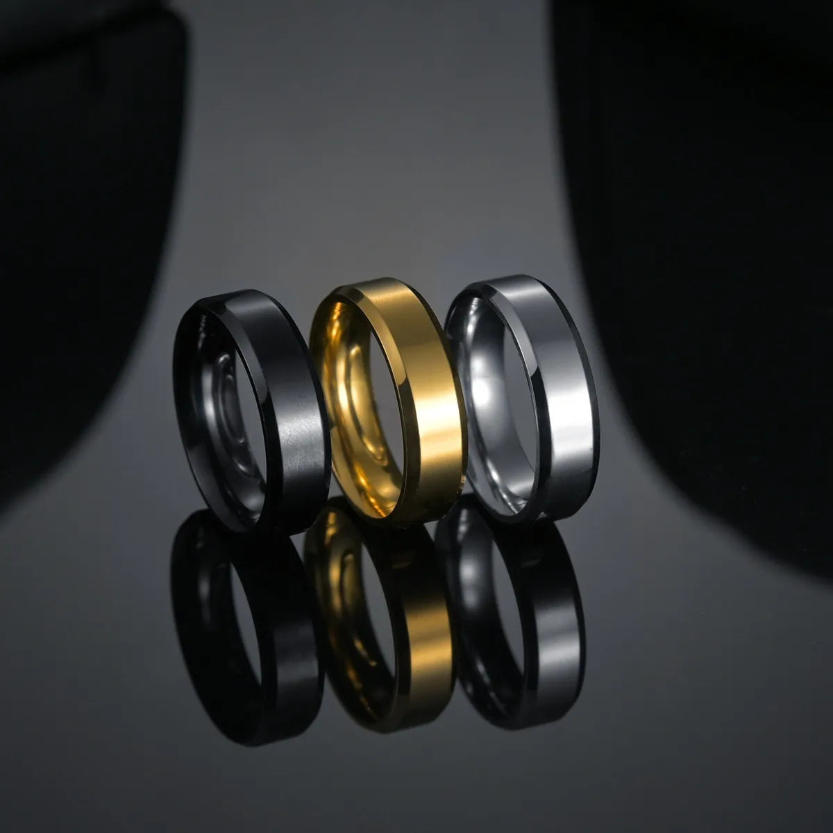 Custom Black Rings