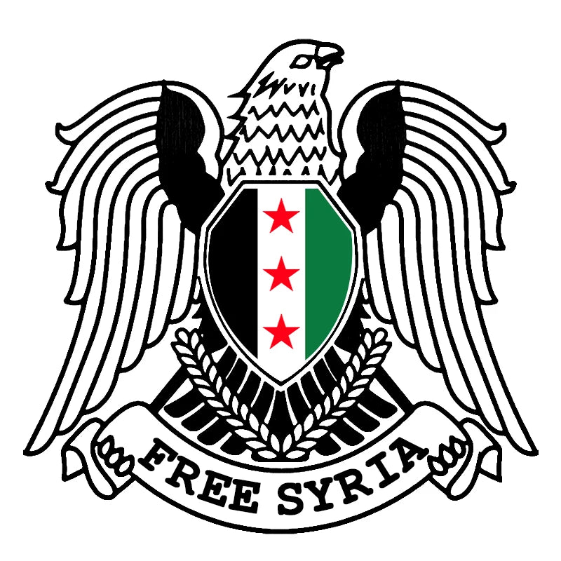 Syria Car Sticker