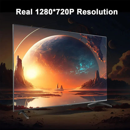 جهاز عرض السينما المنزلية المحمول، 1280 × 720 بكسل