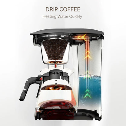 HiBREW 3 in 1 America Drip Coffee Machine