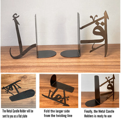 IQRA'A Metal Desk Stands For Books