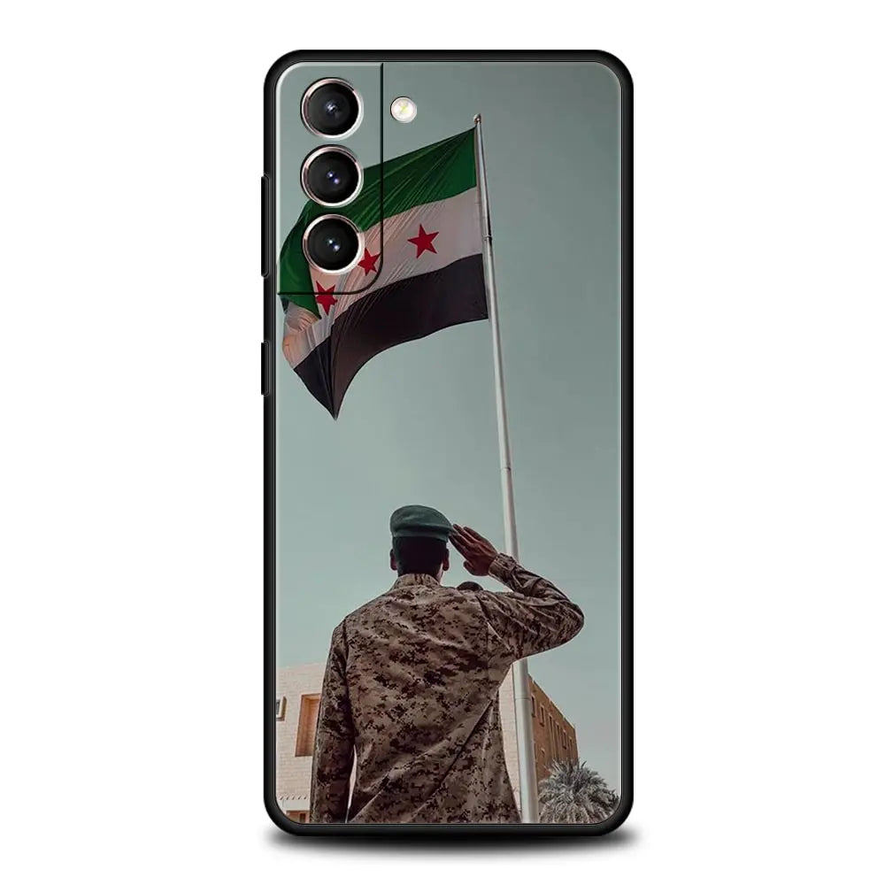 Syrian Flag Phone Case For Samsung Galaxy