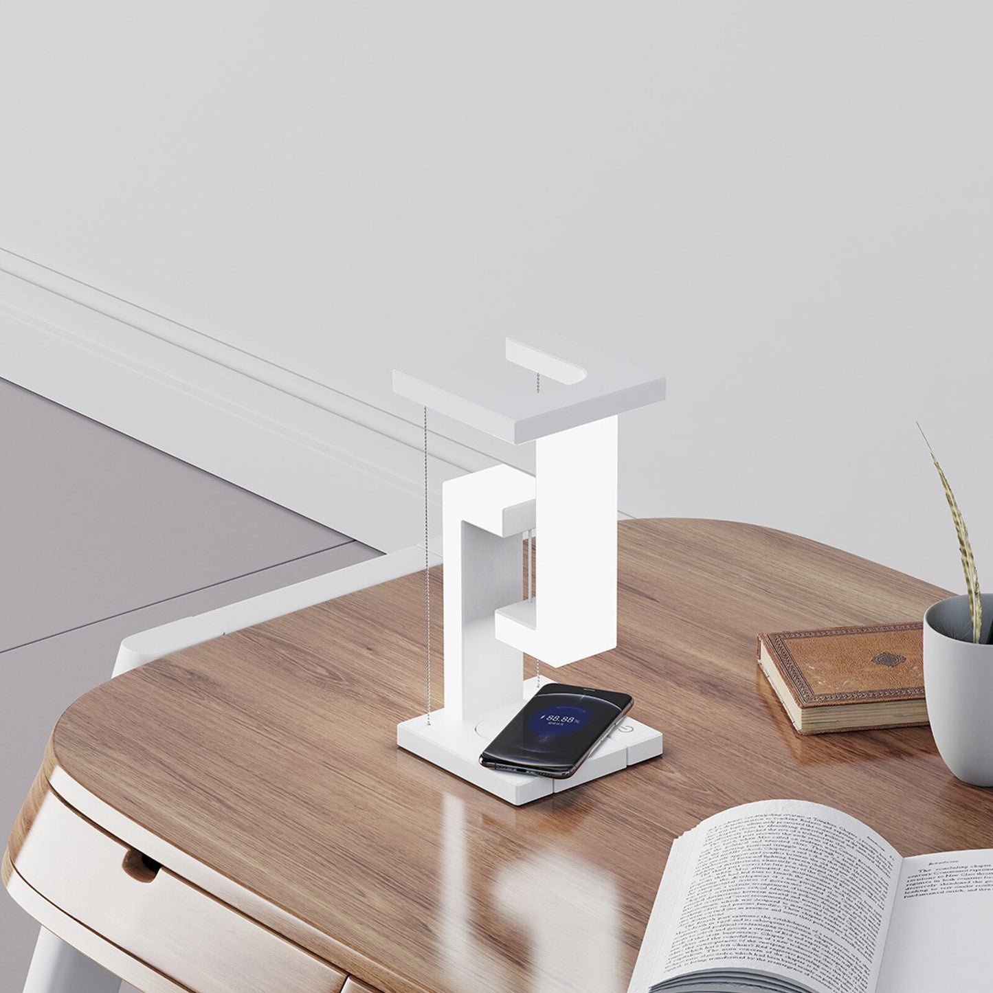 Anti-gravity Light with 10W Wireless Charger