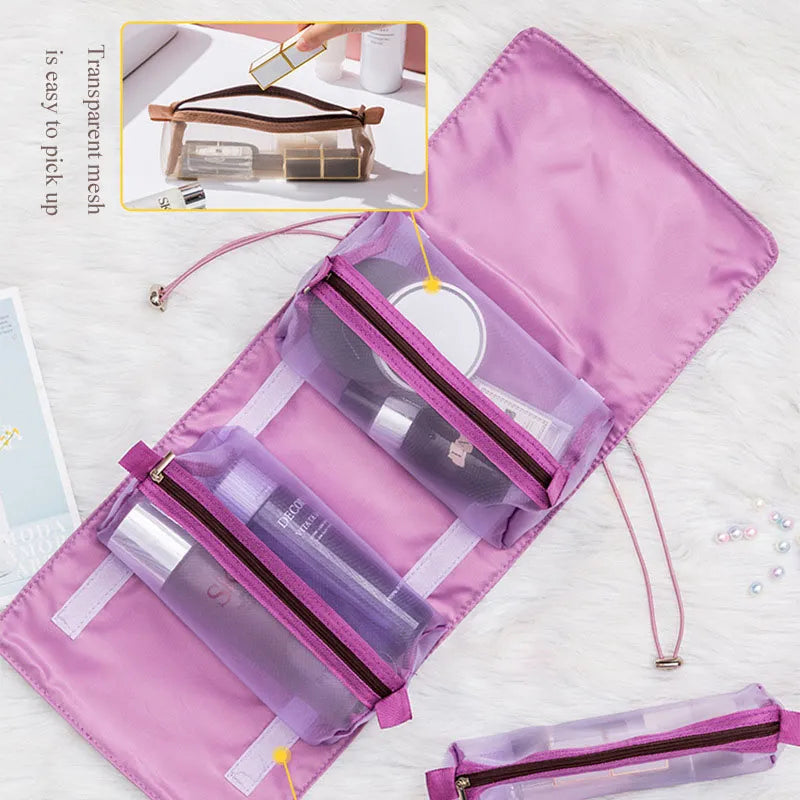 Detachable Makeup Bag 4 in 1