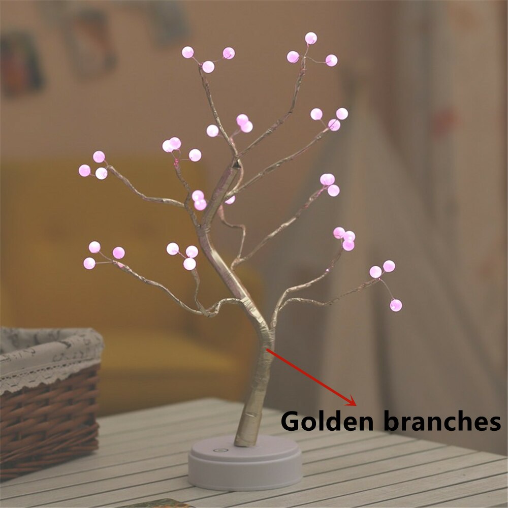 Creative Led Tree Table Lamp