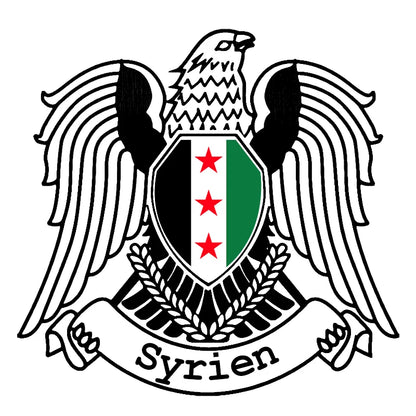 Syria Car Sticker