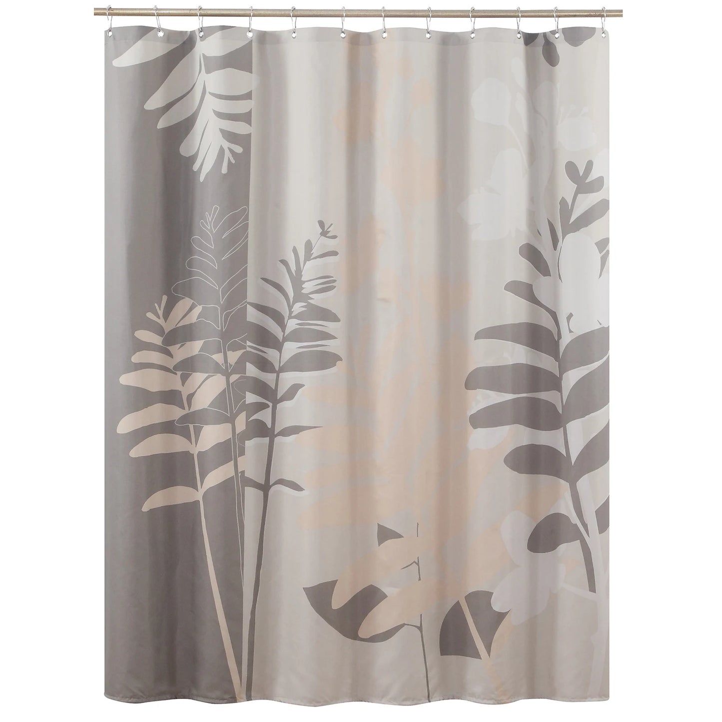 Olivia Grey Shower Curtain