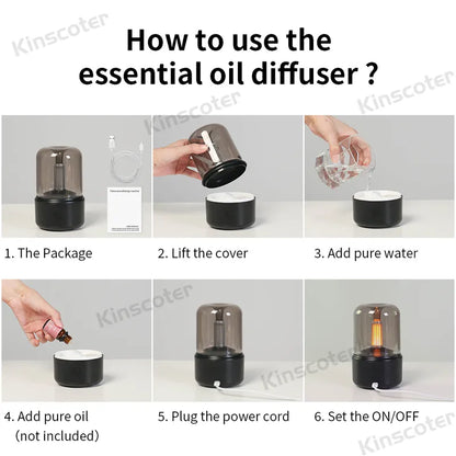 KINSCOTER Portable Mini Aroma Diffuser