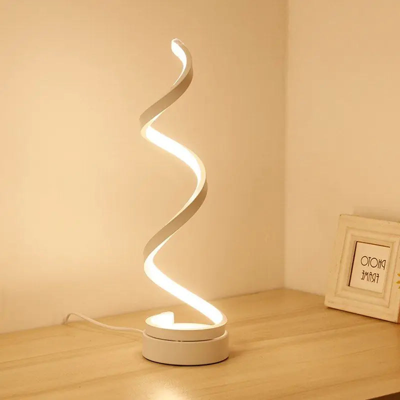 مصباح طاولة لولبي LED