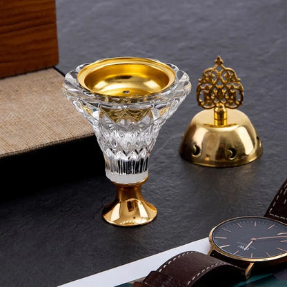 Artificial Crystal Incense Burner