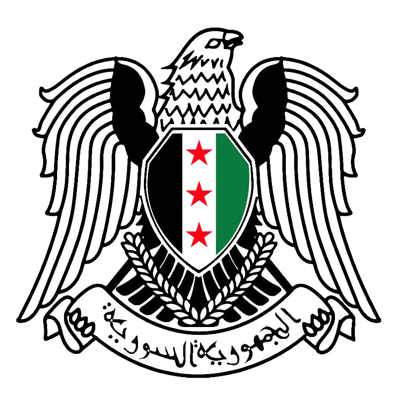 Syria Car Sticker