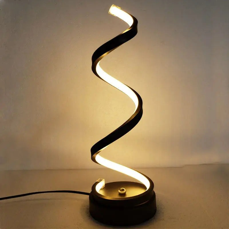 مصباح طاولة لولبي LED