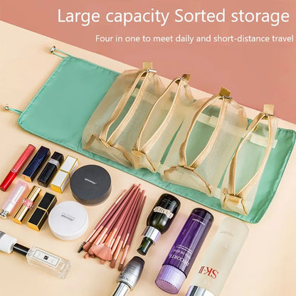 Detachable Makeup Bag 4 in 1